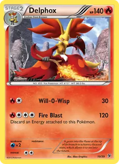 Delphox - Kalos Starter Set
