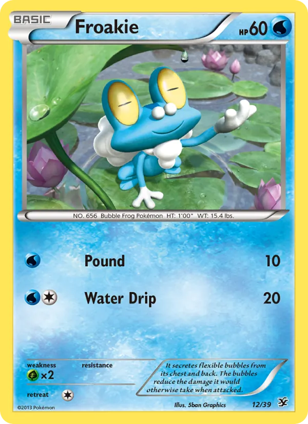 Froakie - Kalos Starter Set Pokemon Card