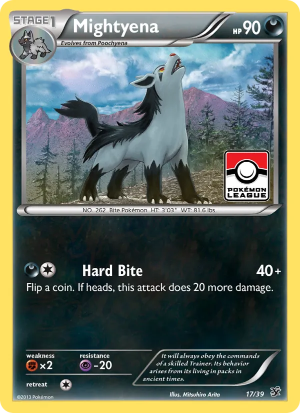 Mightyena - Kalos Starter Set Pokemon Card