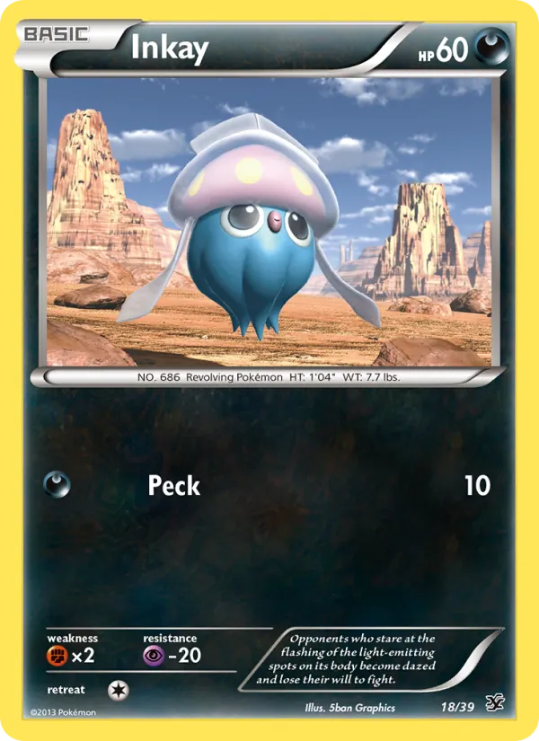 Inkay - Kalos Starter Set Pokemon Card
