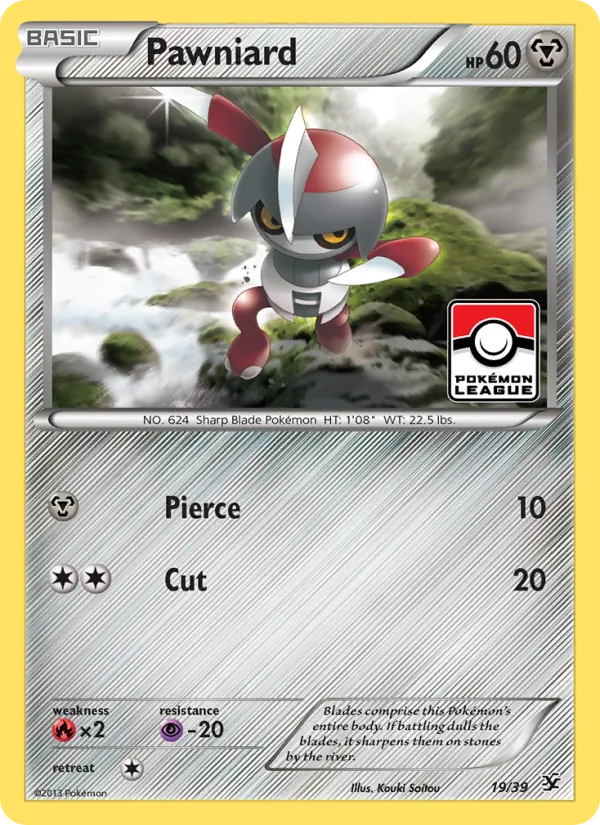 Pawniard - Kalos Starter Set Pokemon Card