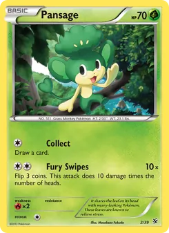 Pansage - Kalos Starter Set
