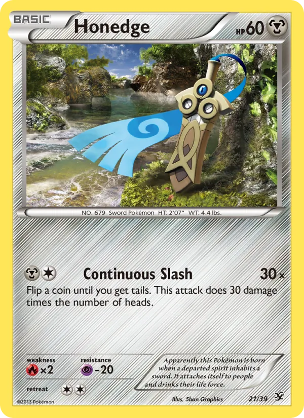 Honedge - Kalos Starter Set Pokemon Card