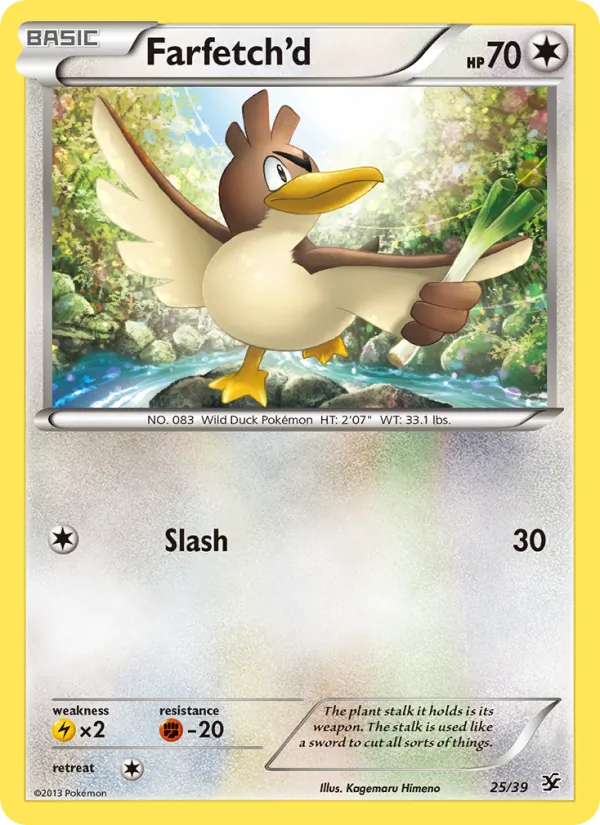 Farfetch'd - Kalos Starter Set Pokemon Card