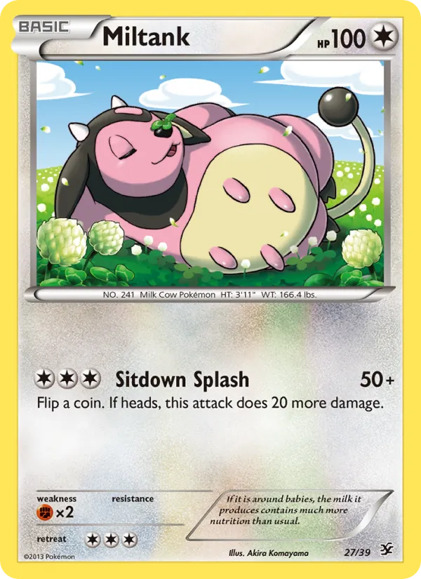 Miltank - Kalos Starter Set Pokemon Card