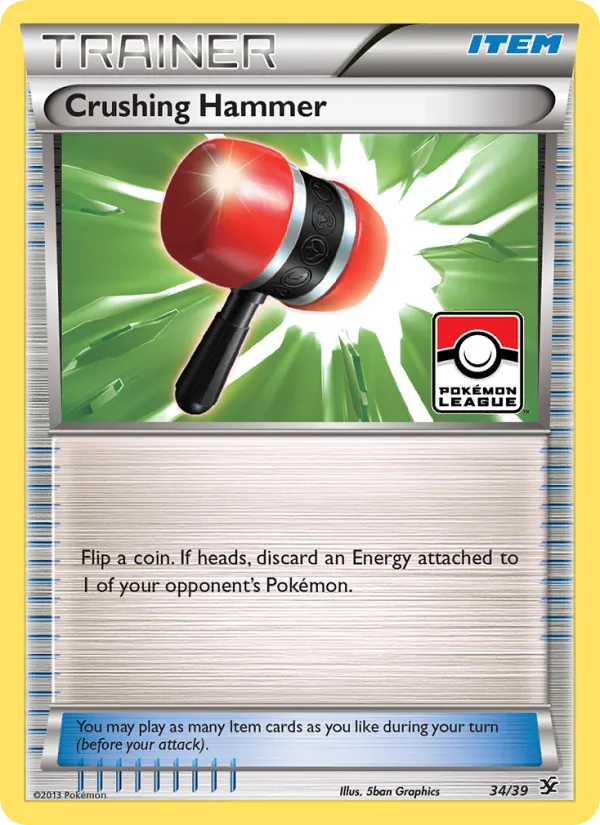 Crushing Hammer - Kalos Starter Set Pokemon Card