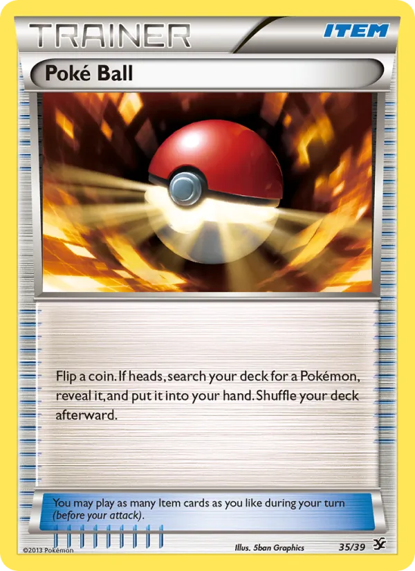 Poké Ball - Kalos Starter Set Pokemon Card