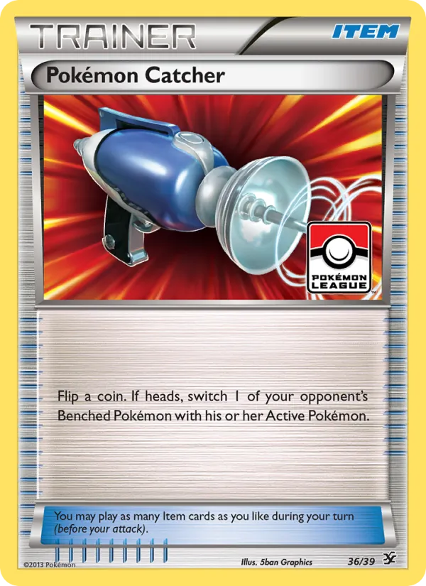 Pokémon Catcher - Kalos Starter Set Pokemon Card