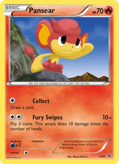 Pansear - Kalos Starter Set
