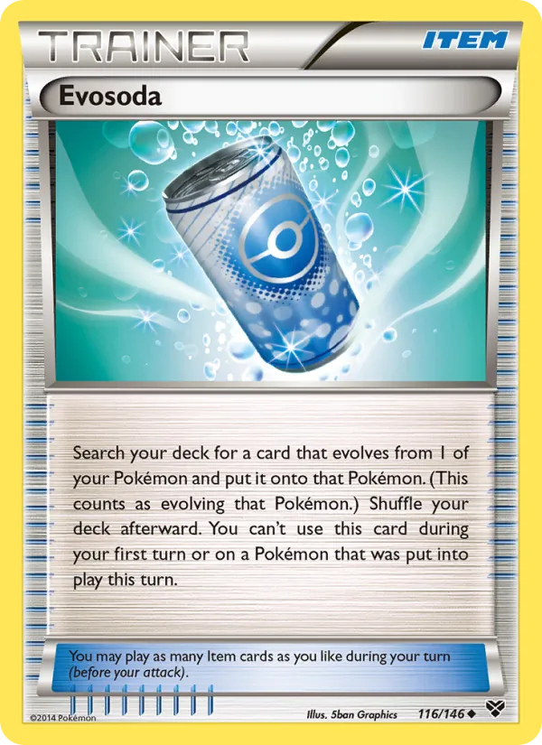 Evosoda - XY Pokemon Card