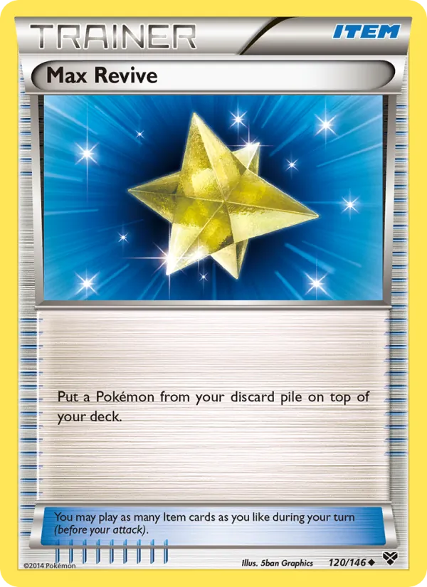 Max Revive - XY Pokemon Card