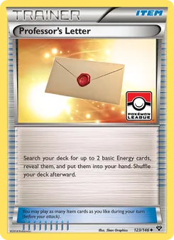 Professor's Letter - XY