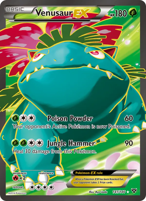 Venusaur EX - XY Pokemon Card