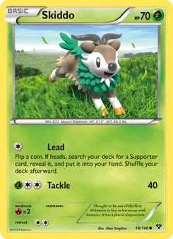 Skiddo - XY