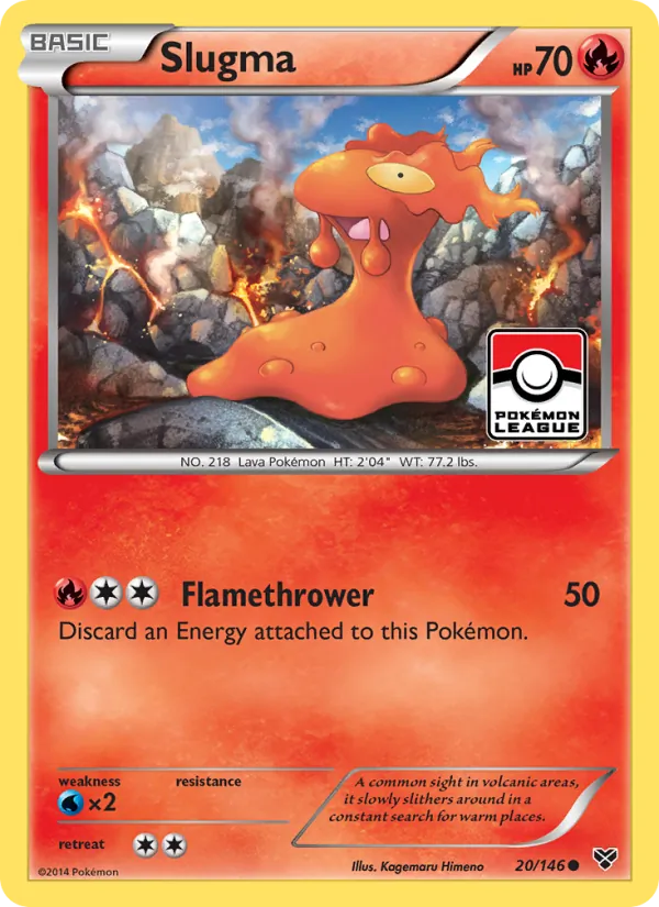 Slugma - XY Pokemon Card