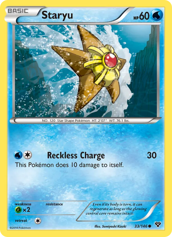 Staryu - XY Pokemon Card