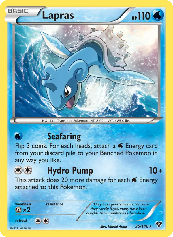 Lapras - XY Pokemon Card