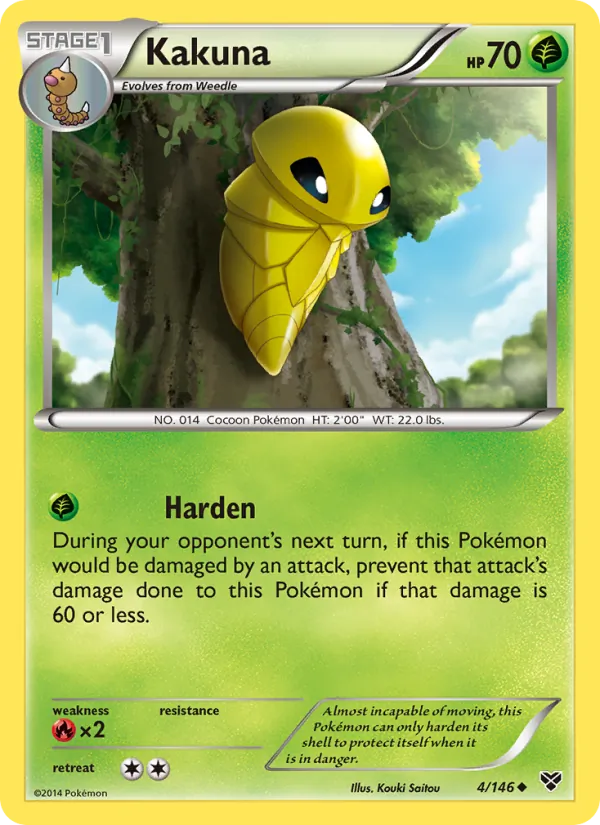 Kakuna - XY Pokemon Card