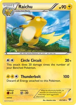 Raichu - XY