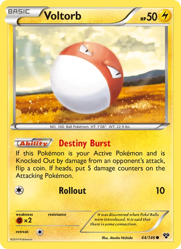 Voltorb - XY Pokemon Card