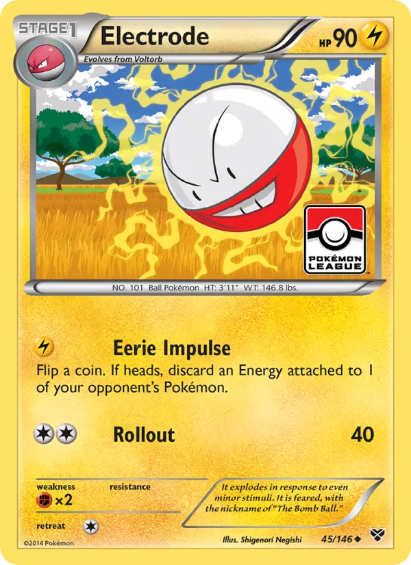 Electrode - XY Pokemon Card