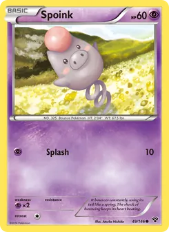 Spoink - XY
