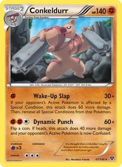 Conkeldurr - XY