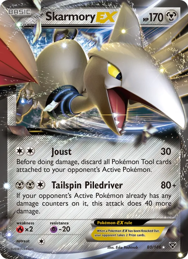Skarmory EX - XY Pokemon Card