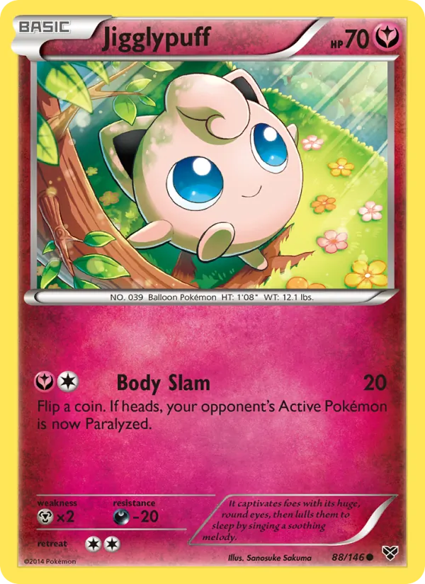 Jigglypuff - XY Pokemon Card