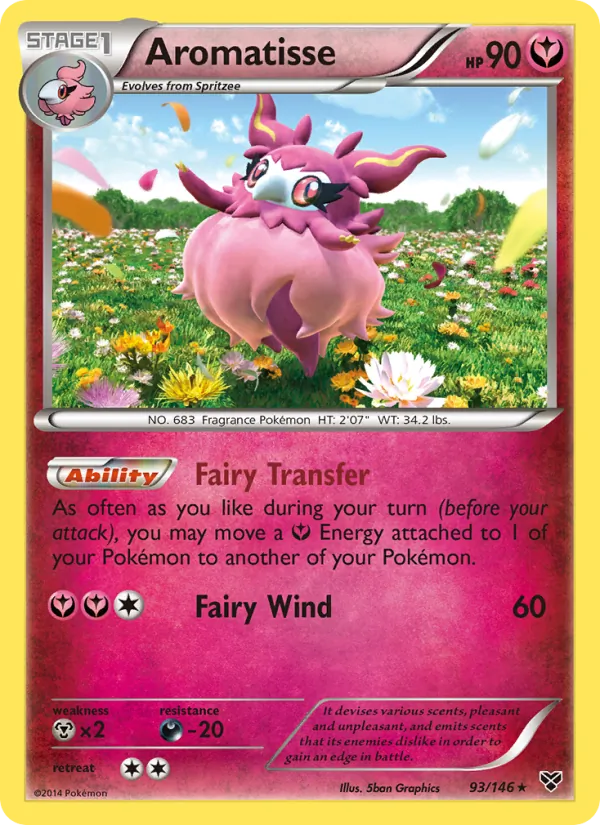 Aromatisse - XY Pokemon Card