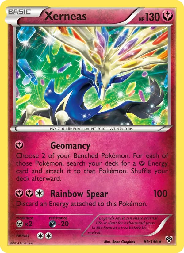 Xerneas - XY Pokemon Card