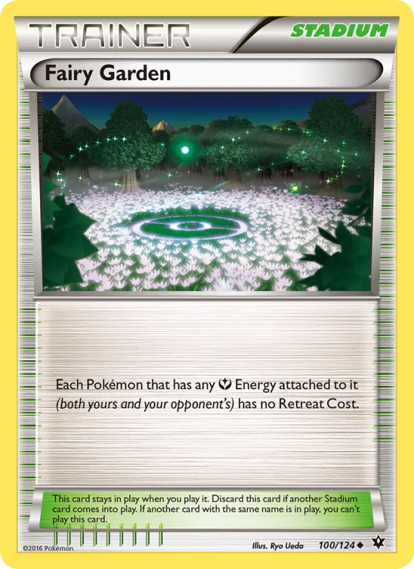 Fairy Garden - Fates Collide Pokemon Card