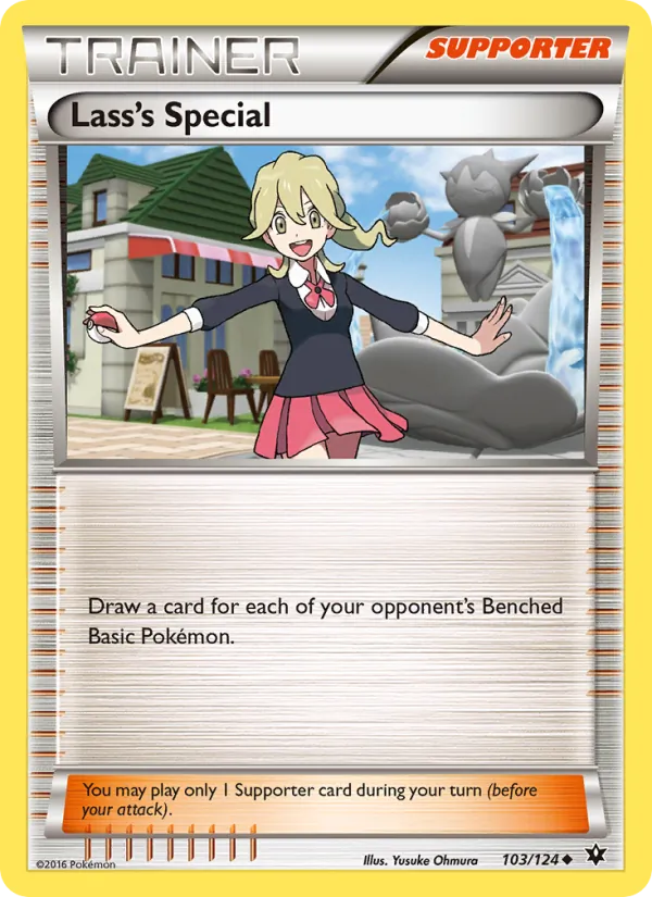 Lass's Special - Fates Collide Pokemon Card