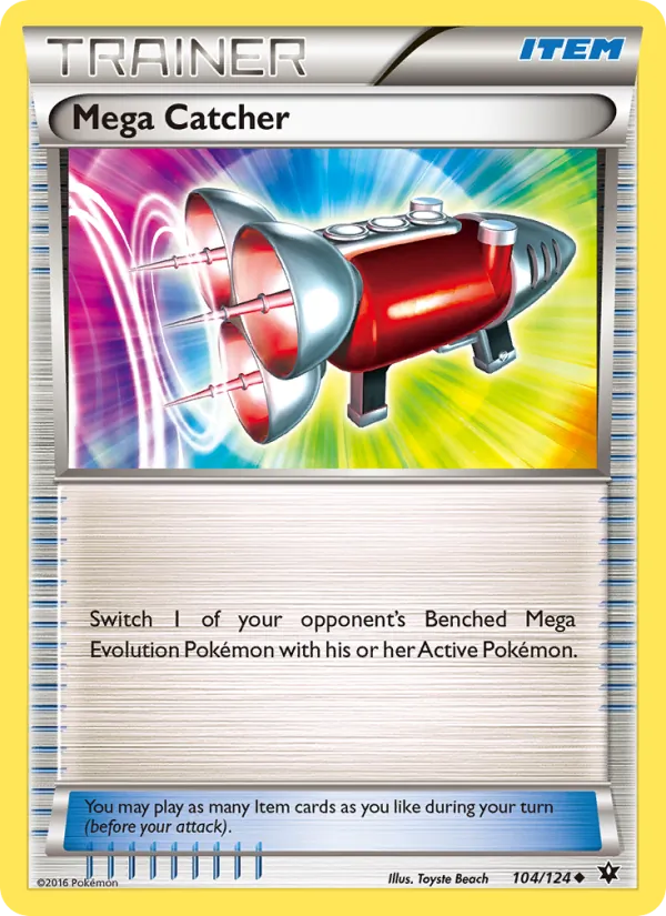 Mega Catcher - Fates Collide Pokemon Card