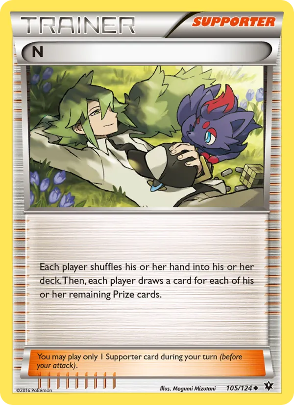 N - Fates Collide Pokemon Card
