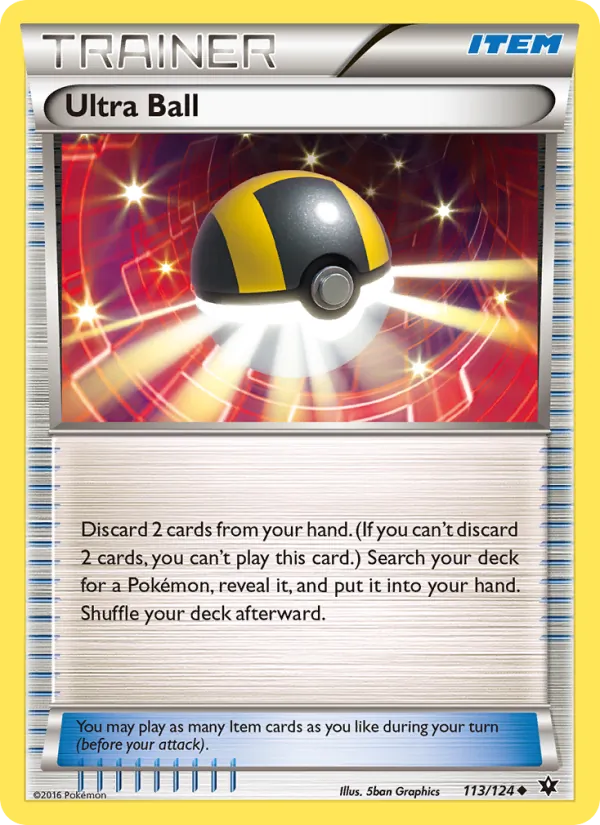 Ultra Ball - Fates Collide Pokemon Card