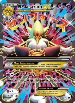 M Alakazam EX - Fates Collide