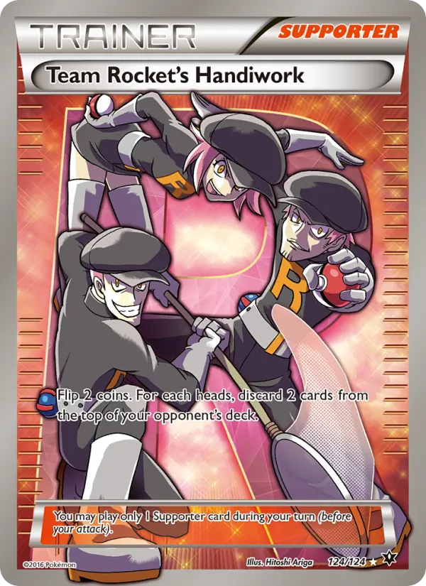 Team Rocket's Handiwork - Fates Collide Pokemon Card