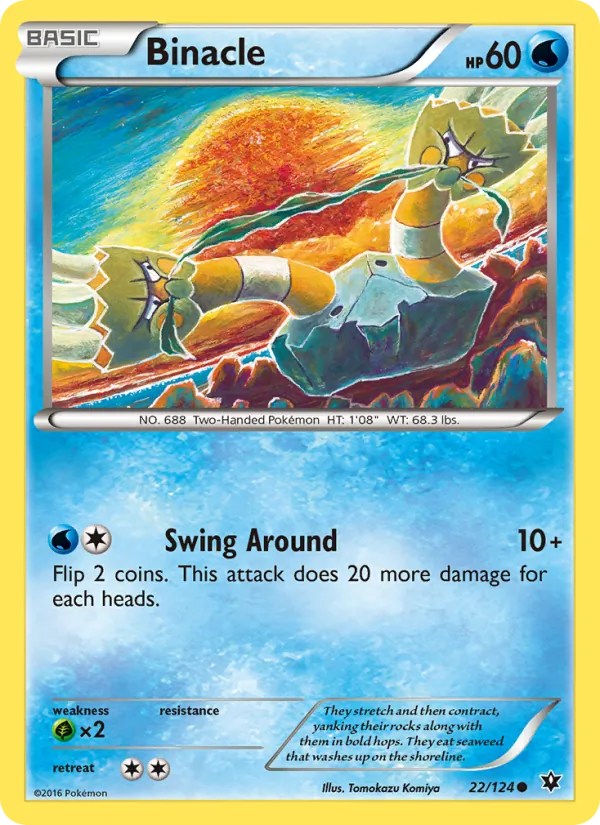 Binacle - Fates Collide Pokemon Card