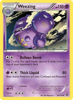 Weezing - Fates Collide