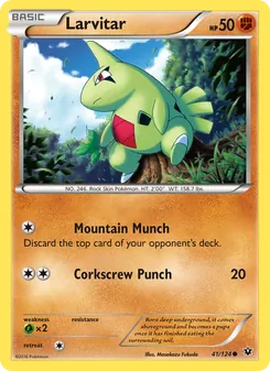 Larvitar - Fates Collide