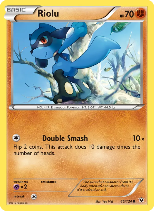 Riolu - Fates Collide Pokemon Card