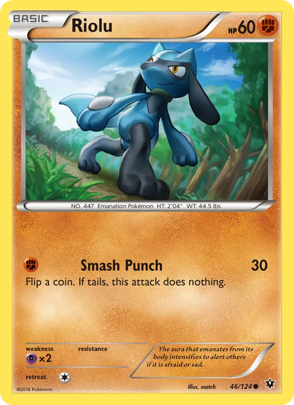 Riolu - Fates Collide Pokemon Card