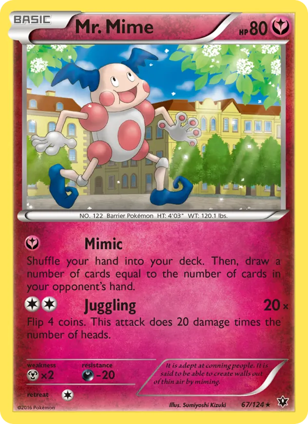 Mr. Mime - Fates Collide Pokemon Card