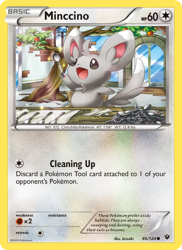 Minccino - Fates Collide Pokemon Card