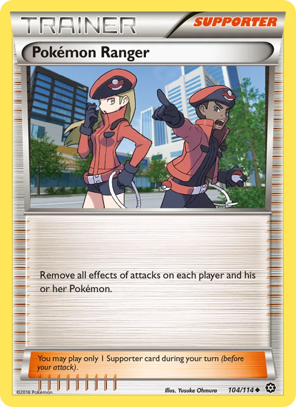 Pokémon Ranger - Steam Siege Pokemon Card