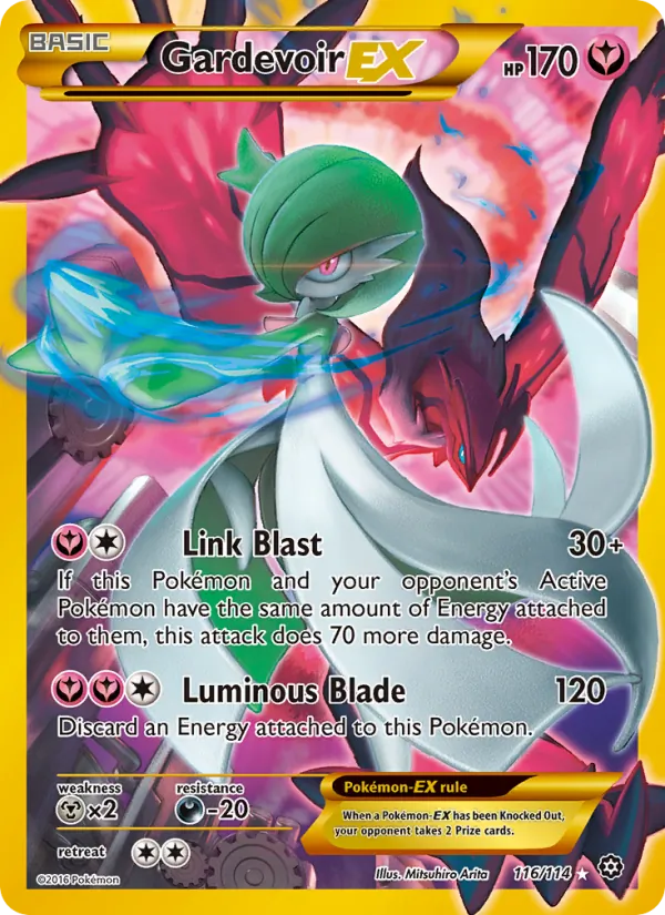 Gardevoir EX - Steam Siege Pokemon Card