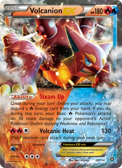 Volcanion EX - Steam Siege