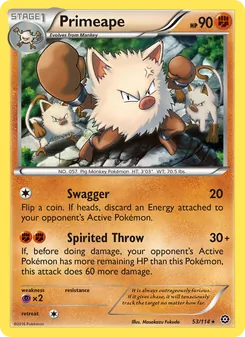 Primeape - Steam Siege
