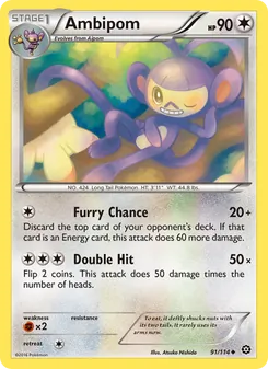 Ambipom - Steam Siege